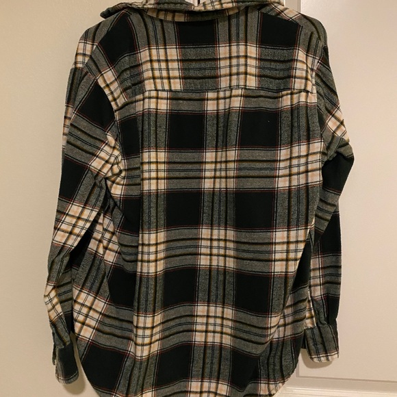 Green Old Navy Flannel - Picture 3 of 3
